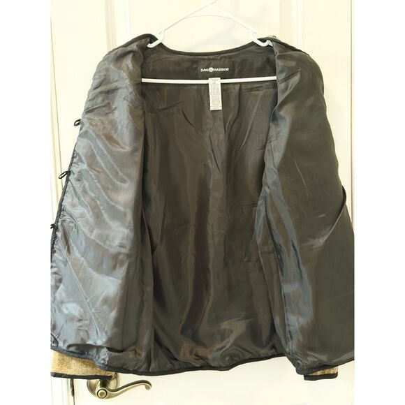 Sag Harbor Boho Patchwork Woven Jacket size 8 - Picture 2 of 7